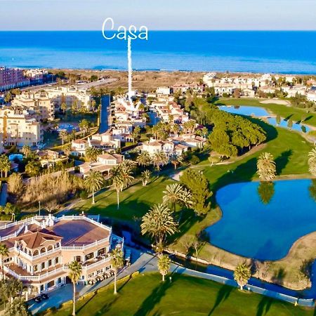 Villa Con Jardin En Oliva Nova Golf A 100M De La Playa Exterior photo