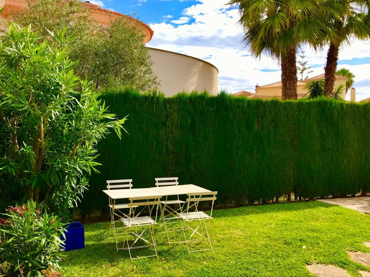 Villa Con Jardin En Oliva Nova Golf A 100M De La Playa Exterior photo